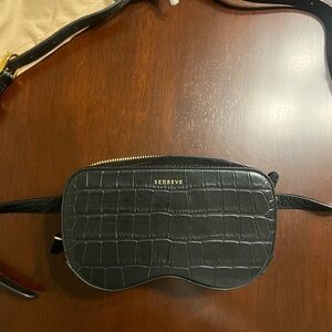 Senreve Tan Drawstring Pouch